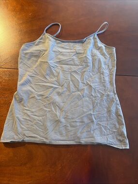 Express BEST LOVED CAMI grey Spaghetti Strap Camisole